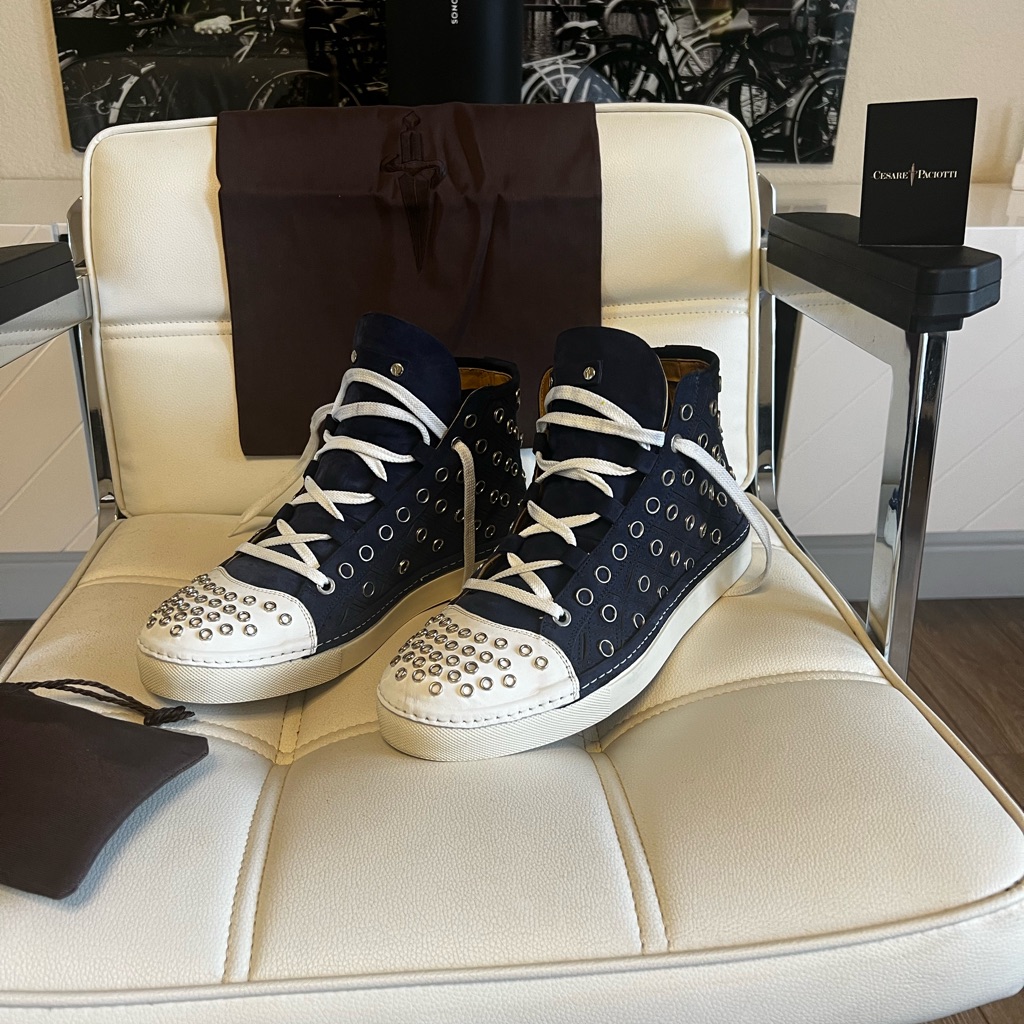 Original Cesare Paciotti Sneakers For Sale Size: 8 (Us Sizing)